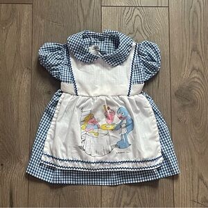 Vintage Sesame Street Toddle Time JCPenney Grover Betty Lou Milkshake 3T Dress